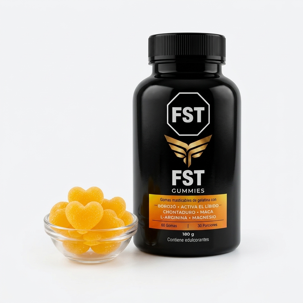 FST Gummies Energía y Libido Borojó Chontaduro Maca