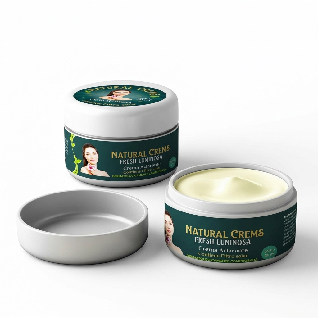 Natural Crems Fresh Luminosa Crema Aclarante con Filtro Solar