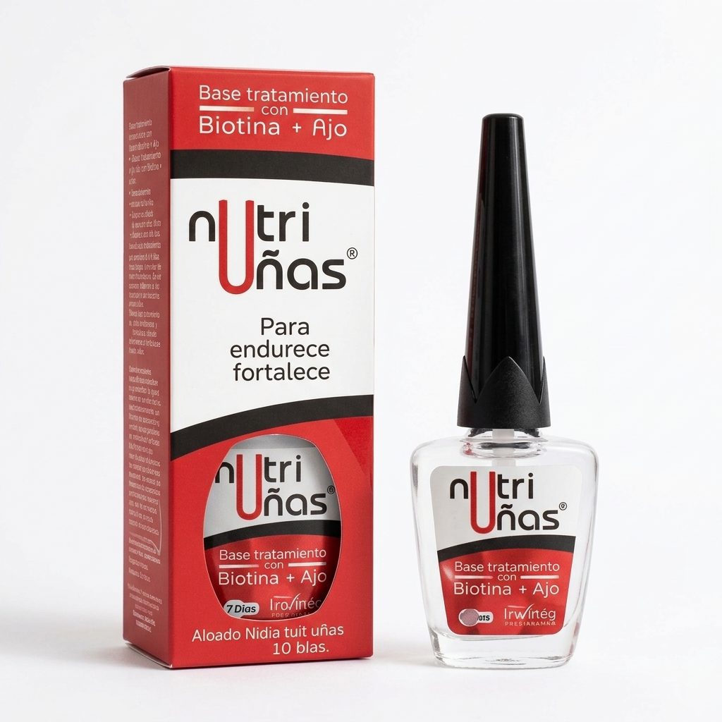 Nutriuñas Base Tratamiento Biotina y Ajo